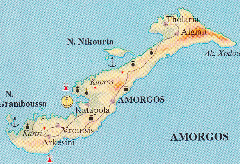 Amorgos Mappa